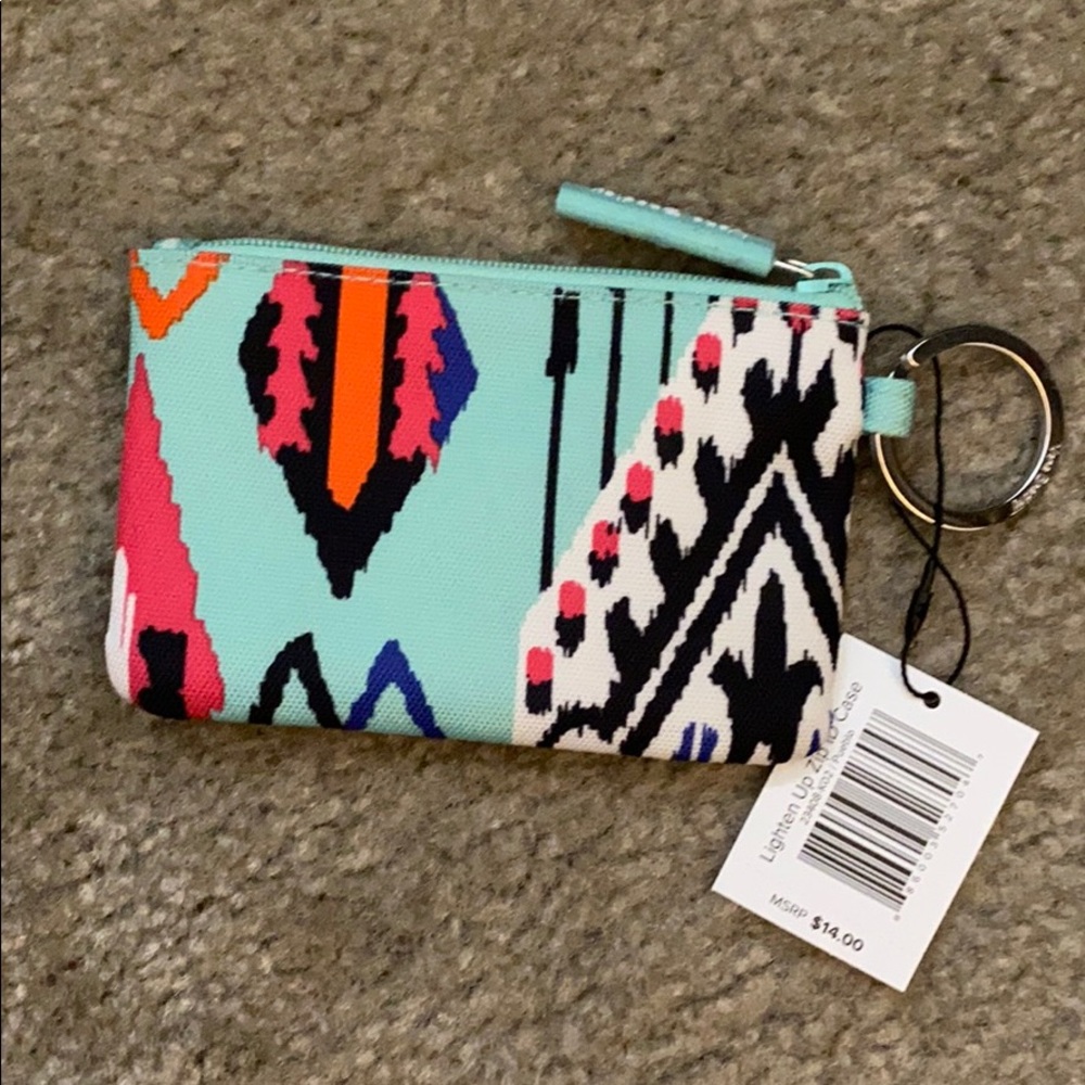 Vera Bradley zip ID case